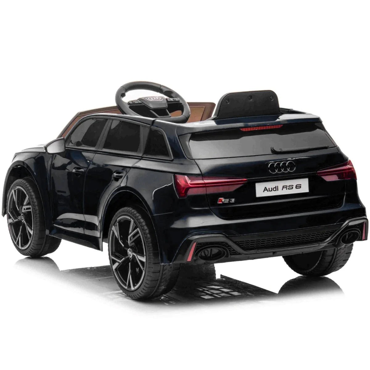 Audi RS 6 Licensed R/C Ride on Car- 12V9AH*1 battery- 390#*4 motors | سيارة أودي RS 6 كهربائية – تحكم عن بعد 2.4 جيجا هرتز – بطارية 12 فولت 9 أمبير – 4 محركات 390#