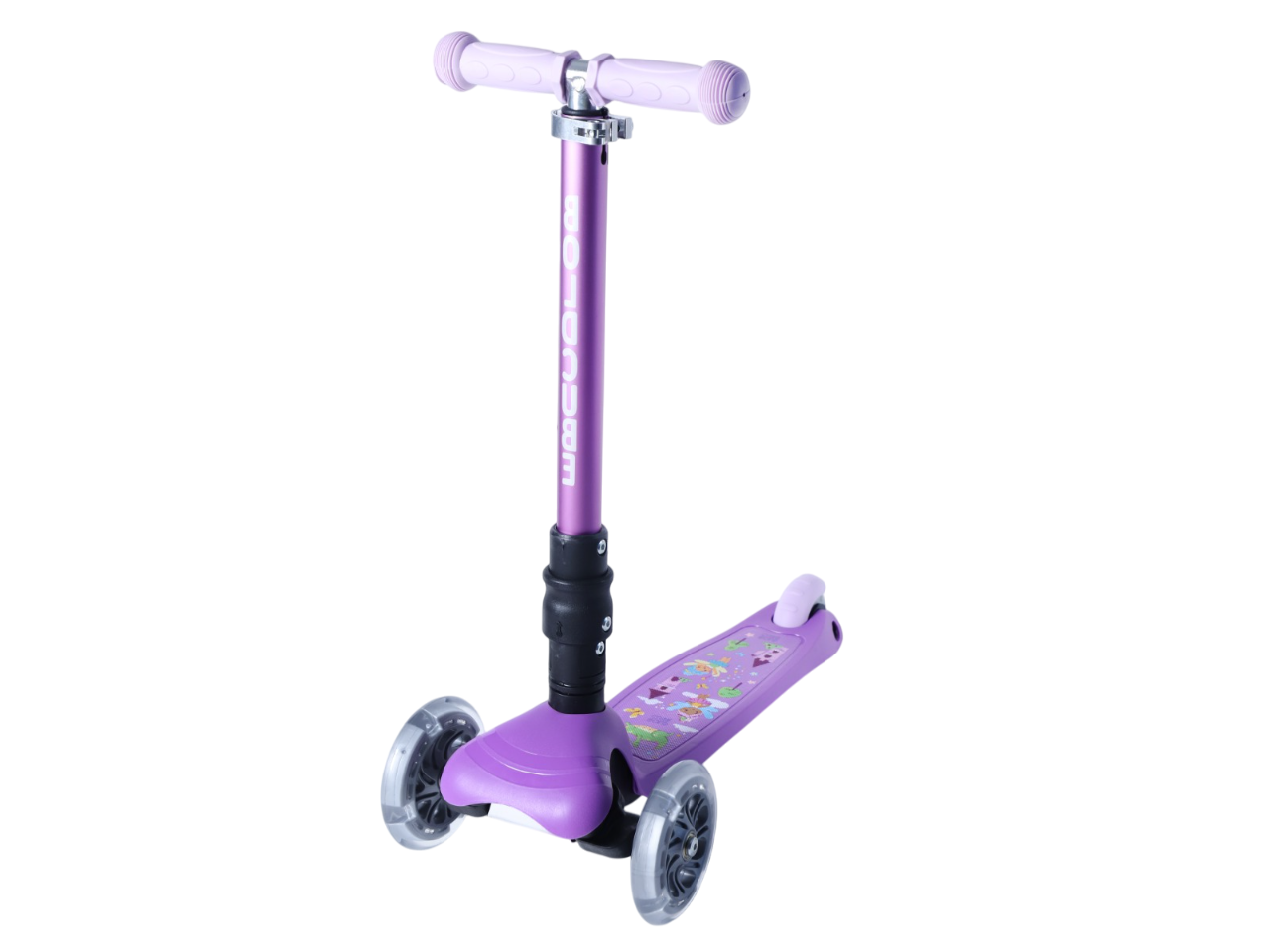 Boldcube - Teeny Fold Scooter - Fairytale Lilac - Age 3-8 | بولدكيوب - سكوتر صغير - فيري تيل ليلَك - العمر 3-8