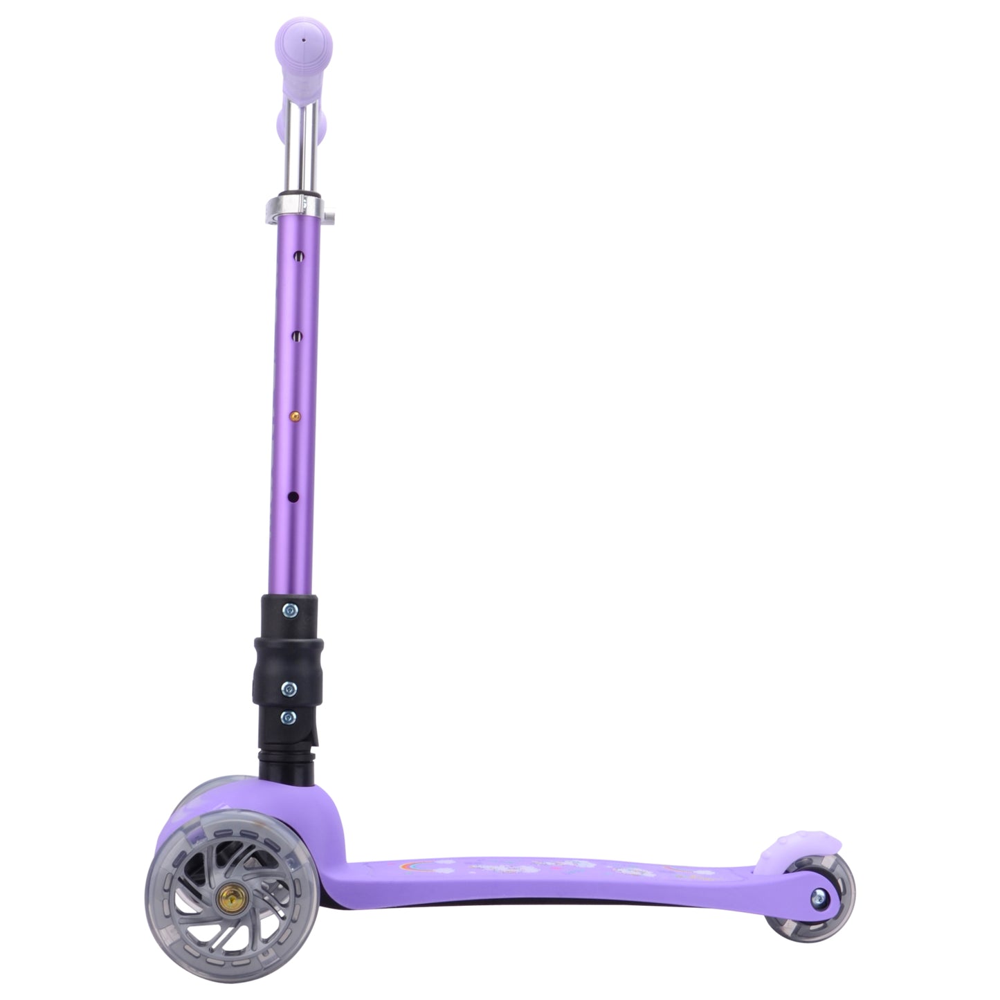 Bold Cube - Three Wheel Scooter Teeny - Unicorn Purple - Age 3-8 | ุจููุฏูููุจ - ุณููุชุฑ ุตุบูุฑ - ุซูุงุซ ุนุฌูุงุช - ููููููุฑู ุจููุณุฌู - ุงูุนู
ุฑ 3-8