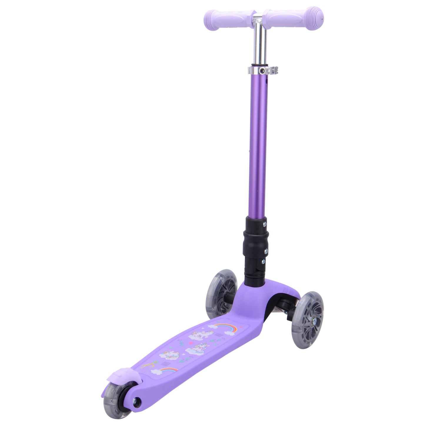 Bold Cube - Three Wheel Scooter Teeny - Unicorn Purple - Age 3-8 | ุจููุฏูููุจ - ุณููุชุฑ ุตุบูุฑ - ุซูุงุซ ุนุฌูุงุช - ููููููุฑู ุจููุณุฌู - ุงูุนู
ุฑ 3-8