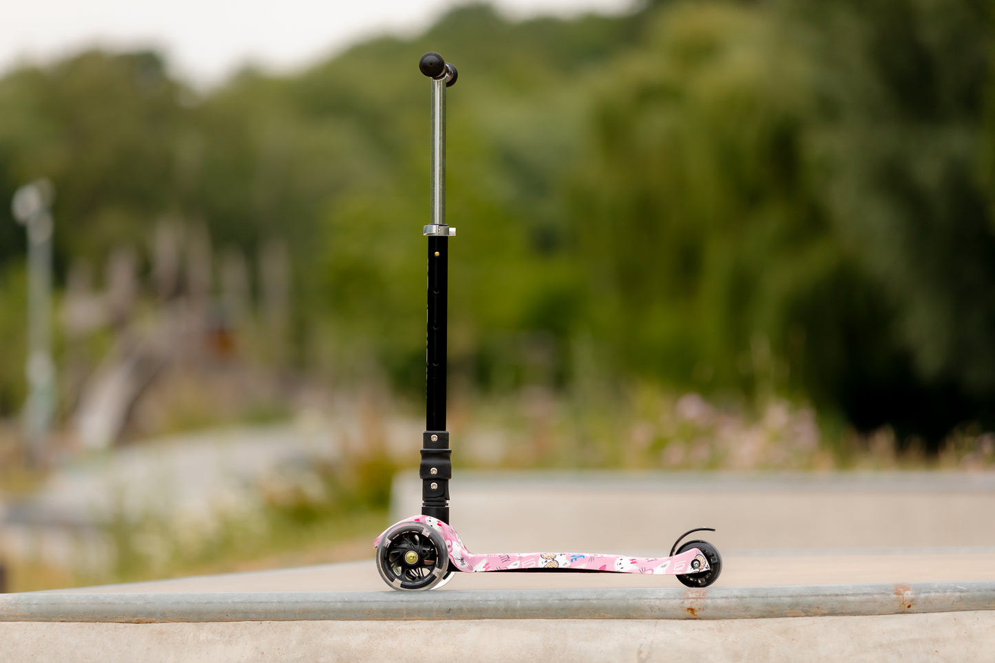 Boldcube - Big 3 Wheel Scooter - Kitty Love - Age 5-10 | بولدكيوب - سكوتر كبير - القطة المحبوبة - العمر 5-10