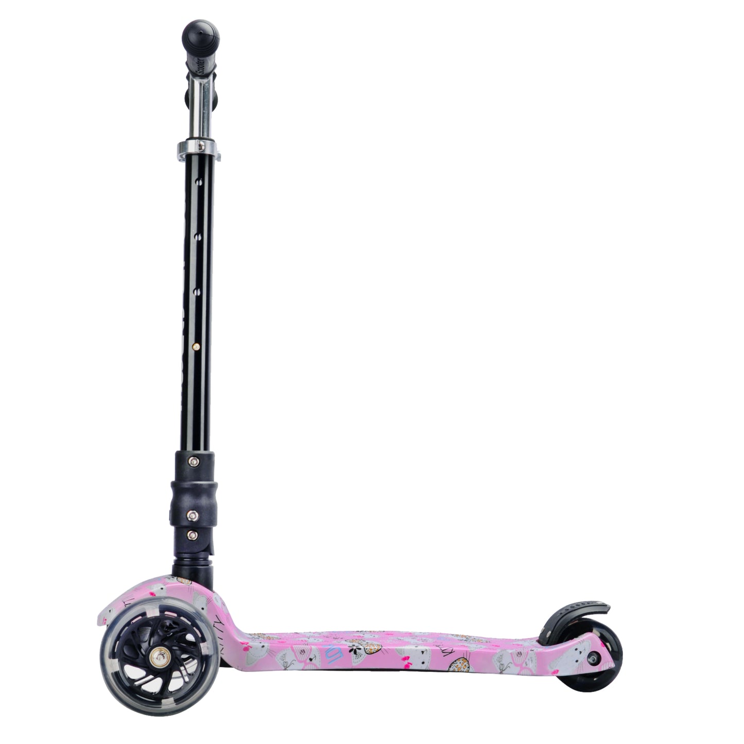 Boldcube - Big 3 Wheel Scooter - Kitty Love - Age 5-10 | بولدكيوب - سكوتر كبير - القطة المحبوبة - العمر 5-10