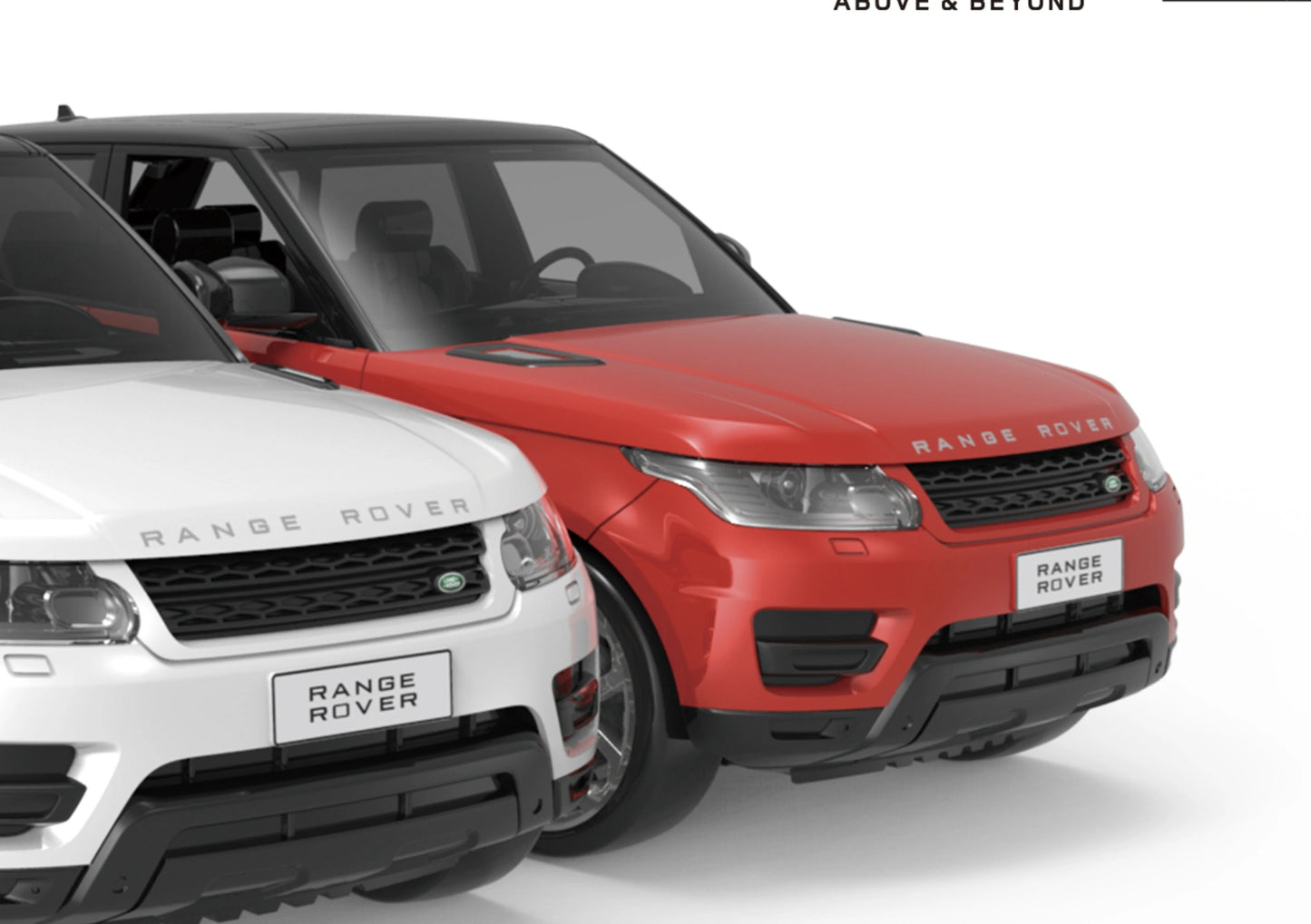 RW - 1:14 Range Rover Sport 6V Rechargeable Battery سيارة ريموت كنترول رينج روفر سبورت 1:14 ببطارية قابلة للشحن 6 فولت