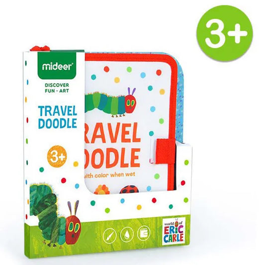 Mideer - Travel Doodle - The Very Hungry Caterpillar - Age 3+ | ميدير - مذكرات السفر - دودة القز الجائعة جدا - العمر 3+