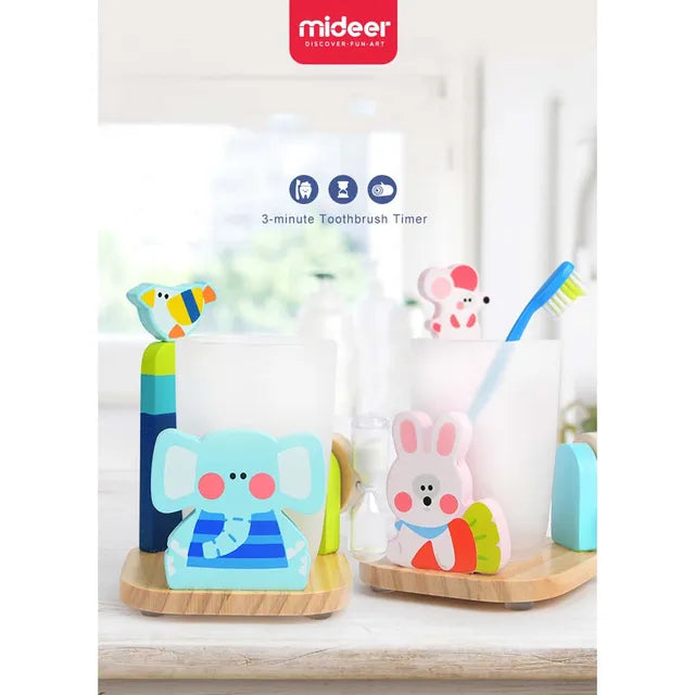 Mideer - Baby Tina Toothbrush Timer - Age 3+ | ميدير - مؤقت بيبي تينا لفرشاة الأسنان - العمر 3+