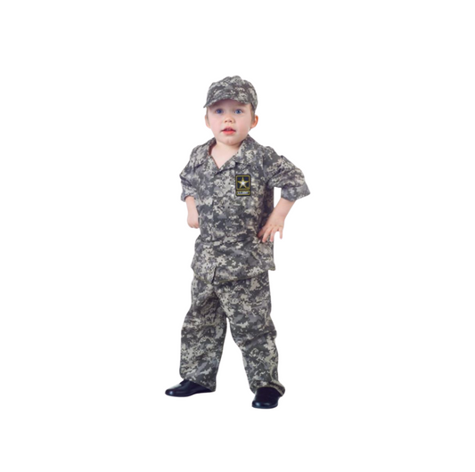 Army -Little soldier, big mission—suit up!