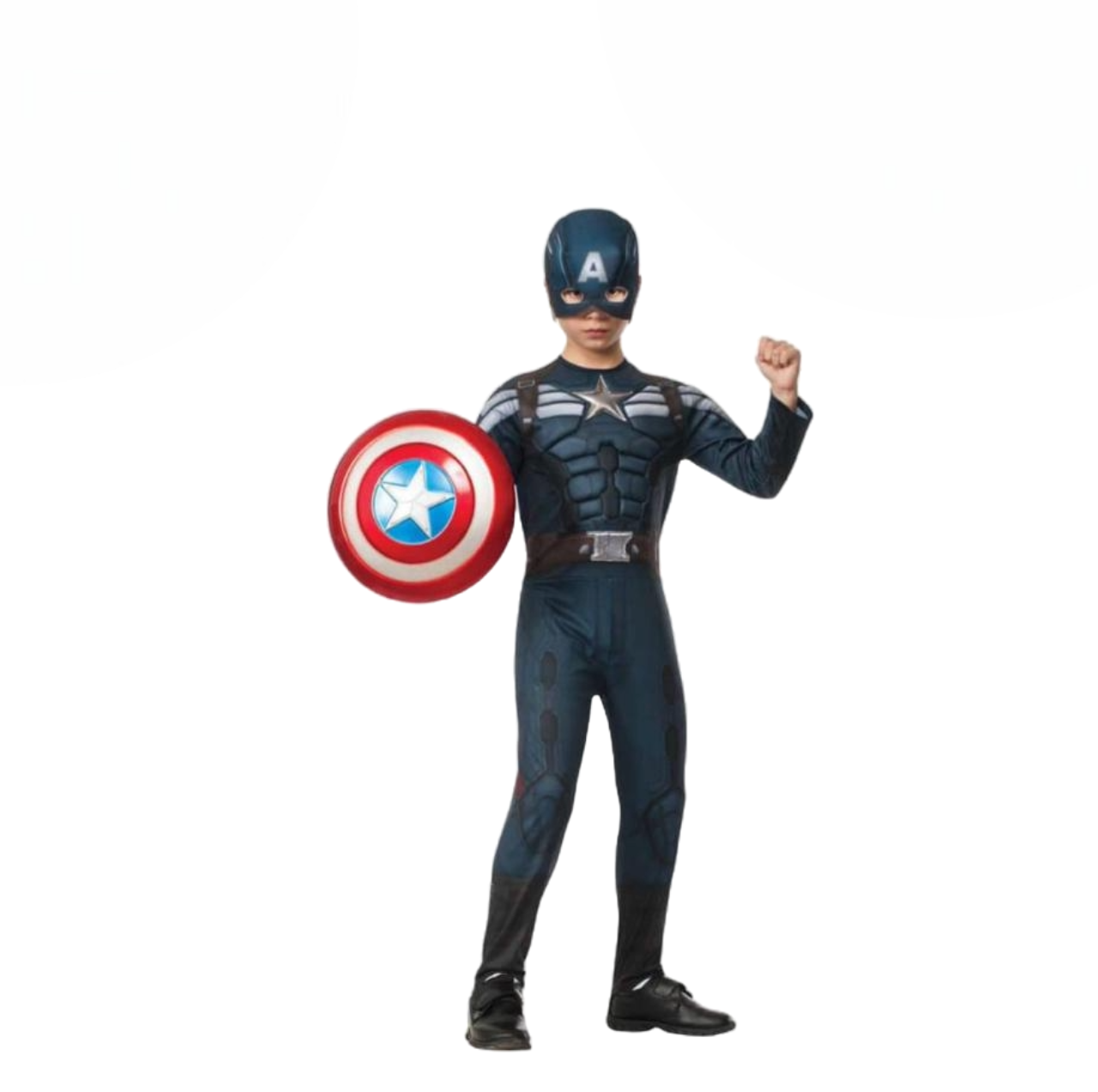 Captain America -Shield up. Hero on.