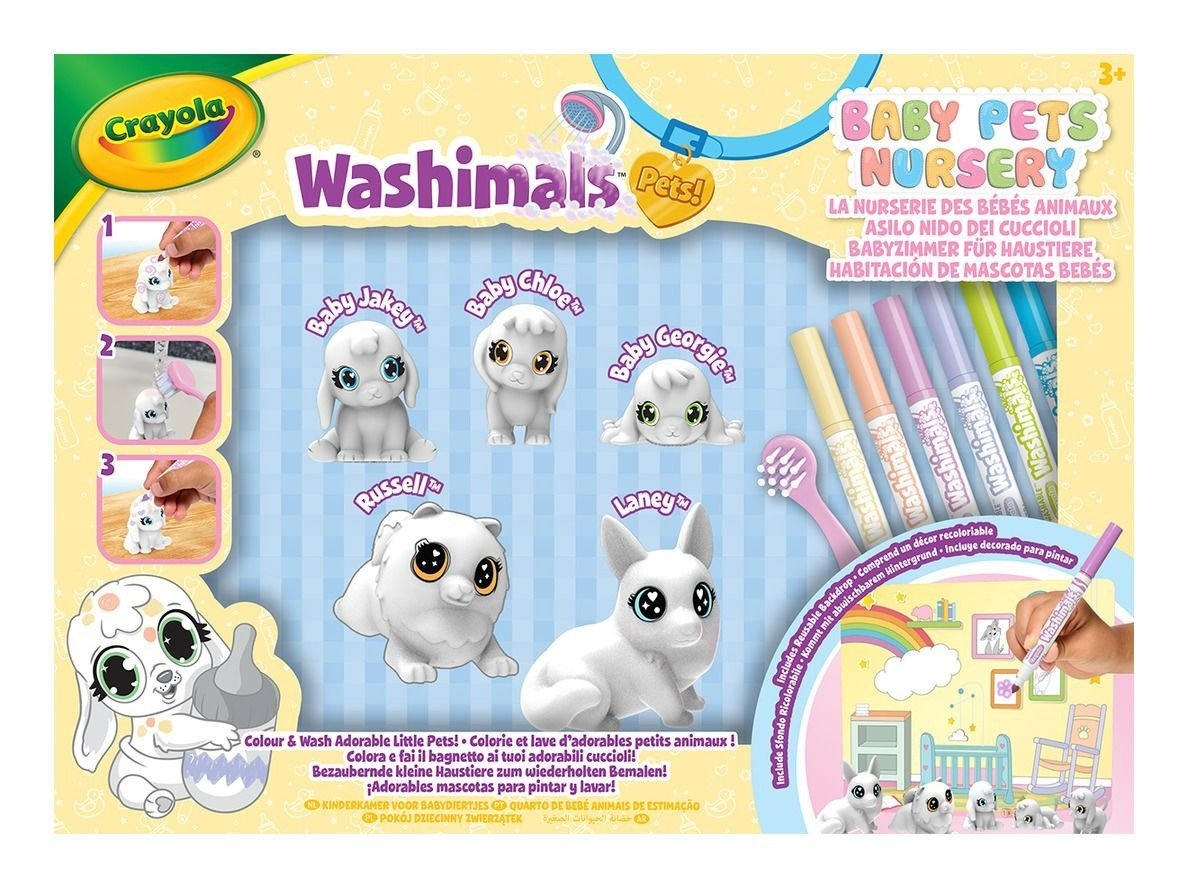 Crayola Washimals Baby Pets Nursery