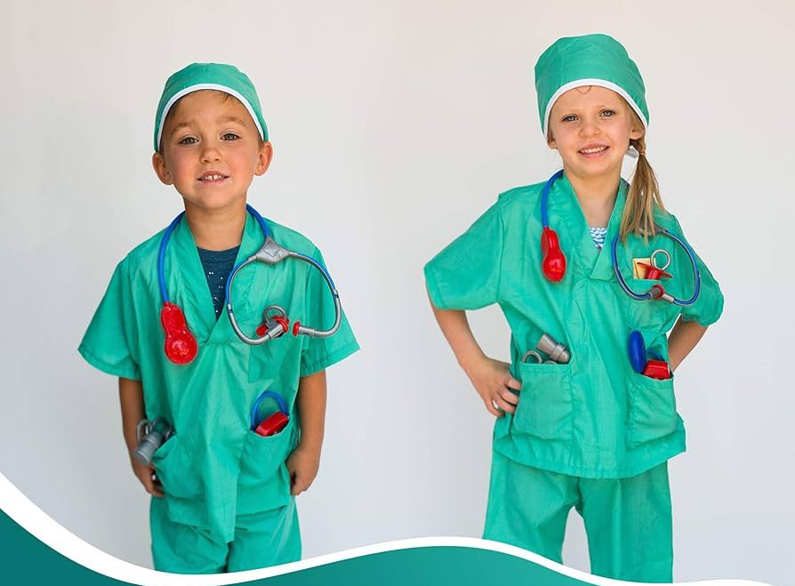 Surgeon Role Costume – Professional Medical Scrubs Outfit زي جراح – زي طبي احترافي (لباس العمليات)
