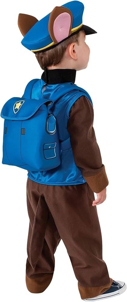 Chase Costume for Kids – Paw Patrol Police Pup Outfit زي تشيس للأطفال – زي كلب الشرطة من باو باترول