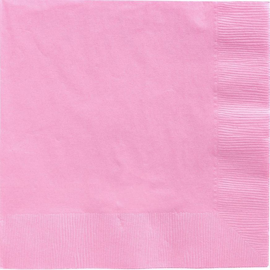 Light Pink Napkins – 20 PCS, Soft Disposable Party Napkins, Elegant & Absorbent for Birthdays, Events & Celebrations مناديل زهري فاتح – 20 قطعة، مناديل حفلات ناعمة للاستعمال مرة واحدة، أنيقة وعملية للمناسبات