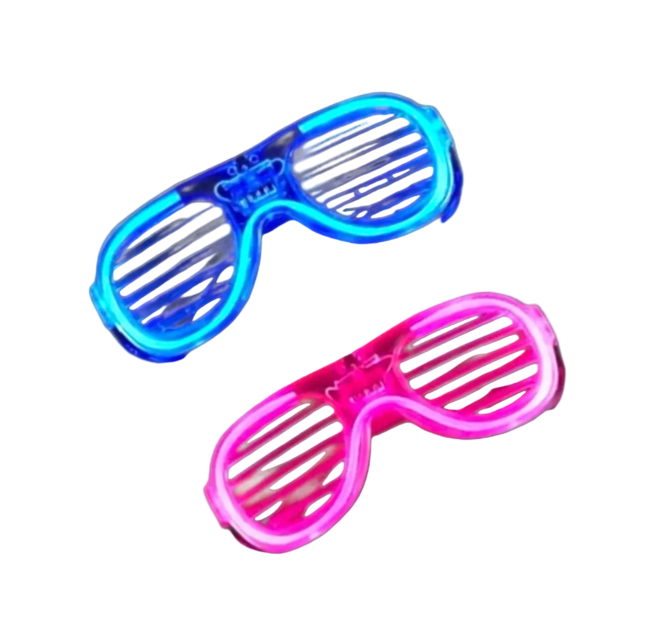 LED Light-Up Glasses – 1 PCS, Full Frame Lighting, 3 Lighting Modes, Party Glow Glasses for Festivals, Events & Night Parties نظارات LED مضيئة – قطعة واحدة، إضاءة كاملة للإطار، 3 وضعيات إضاءة، نظارات حفلات مضيئة للمناسبات والسهرات