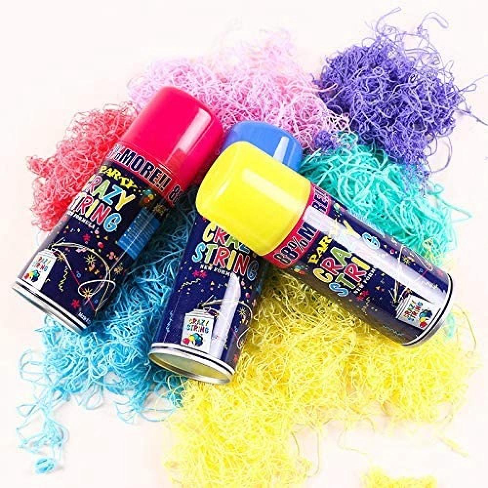 Crazy String Party Spray (1 PCS) – Fun and Playful Celebration Spray خيط كريزي للحفلات (قطعة واحدة) – أجواء ممتعة ومليئة بالمرح