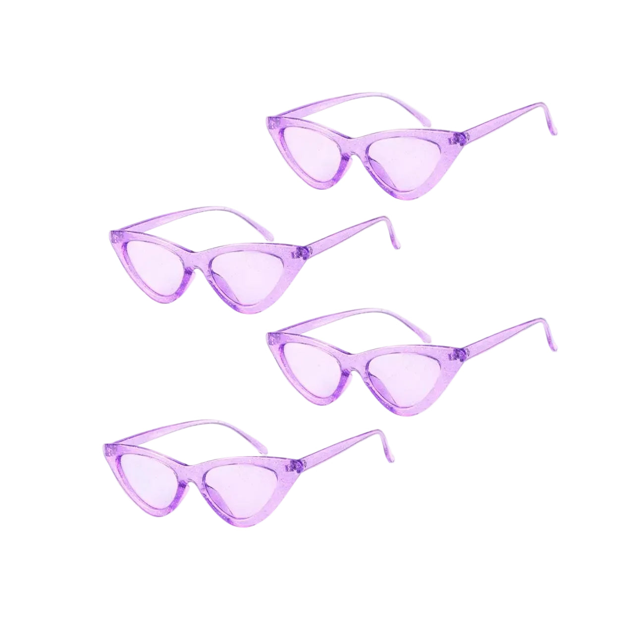 Purple Heart Glasses – 1 PCS, Fun Party Eyewear, Stylish Photo Booth & Celebration Accessory for Events & Birthdays نظارات بنفسجي – قطعة واحدة، نظارات حفلات بشكل قلب، إكسسوار تصوير ومناسبات أنيق ومرح