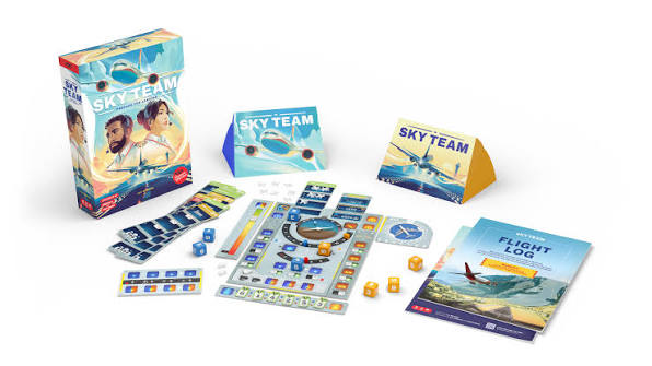 Sky Team Prepare For Landing Board Game