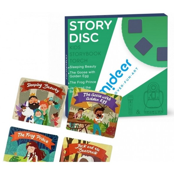 Mideer - Story Disc player 5 - Age 3 | ميدير - مشغل الأقراص القصصية 5 - العمر +3