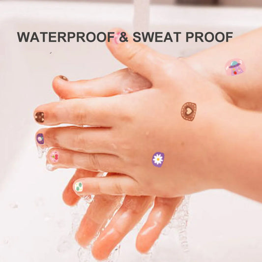 Mideer - Magic Mirror Theme Nail Sticker - Flower Princess - Age 3+ | ميدير - ملصقات الأظافر السحرية - أميرة الزهور - العمر 5+