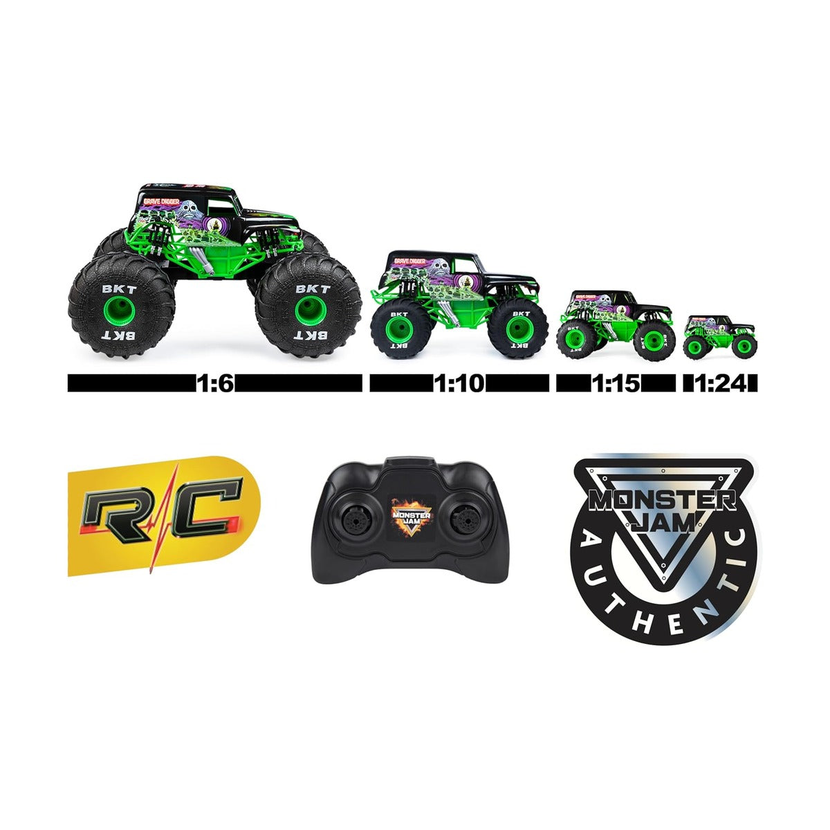 Monster Jam Rc 124 El Toro Loco