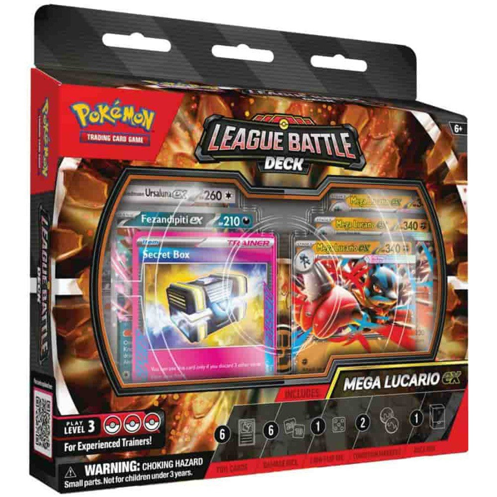 Pokemon TCG Mega Lucario ex League Battle Deck
