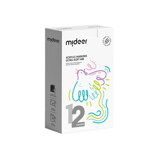 mideer-acrylic-markers-ultra-soft-nib-12-colors-age-4
