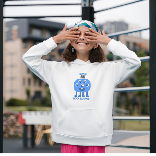 100 Days Hoodie -Eye