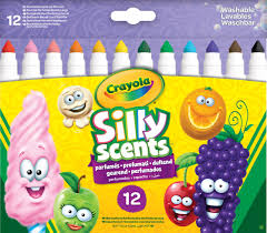 CRAYOLA 12Ct Scented Broadline Markers