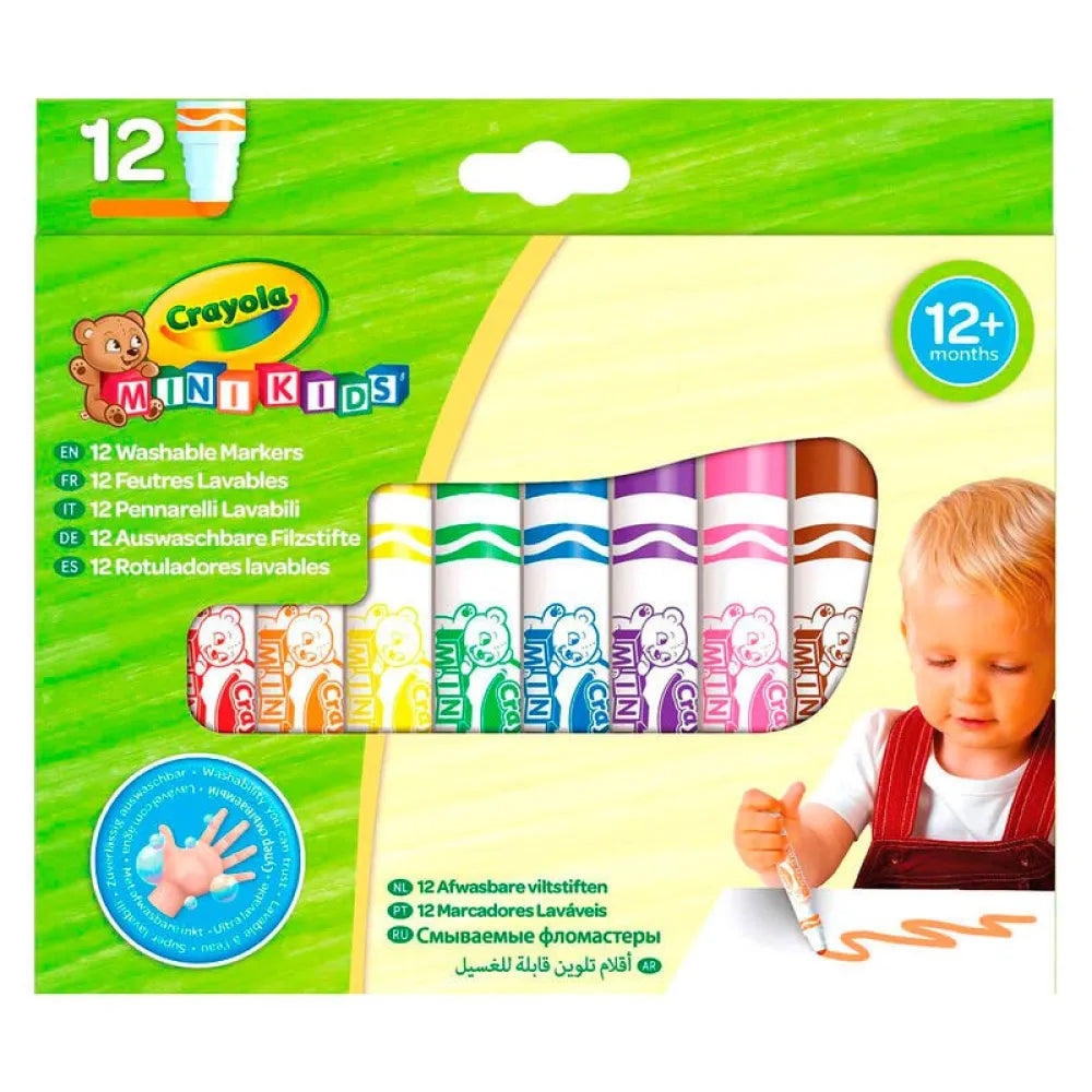 12 Mk Washable Markers
