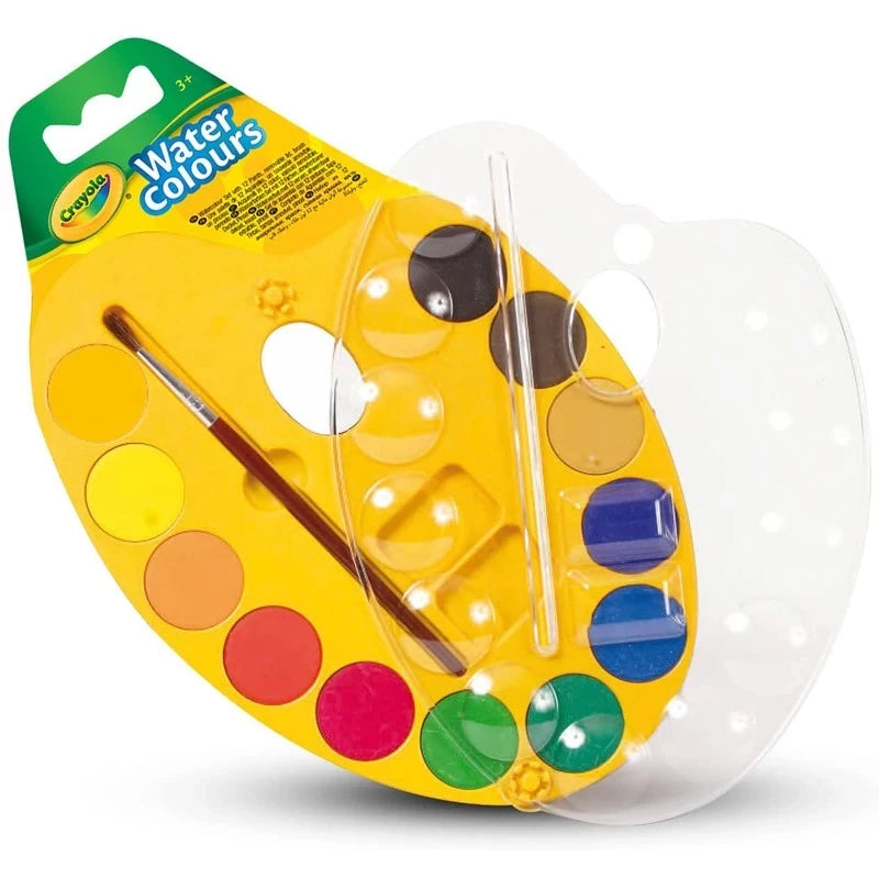 Crayola 12 WATERCOLOUR PAINT PALETTE