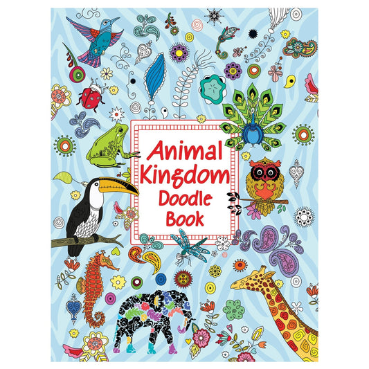 Animal Kingdom: Doodle &amp; Colouring Book