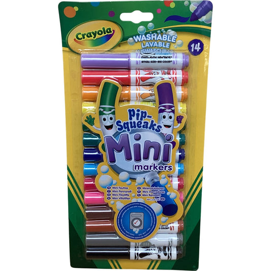 Crayola 14 PIPSQUEAKS WASHABLE MARKERS
