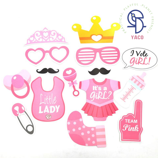 Photo Booth Props- Gender Reveal