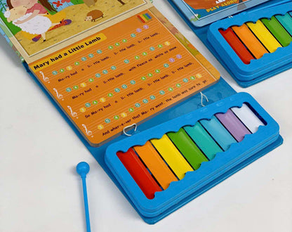 XYLOPHONE BOOK - ROW ROW ROW YOUR BOAT