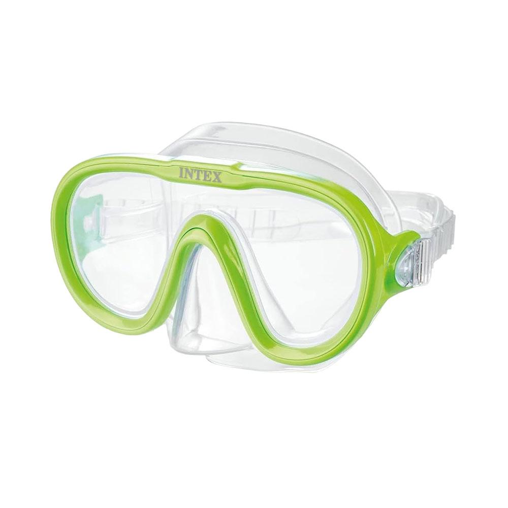 Sea Scan diving mask is suitable for children from 8 years and up Intex (Green)
