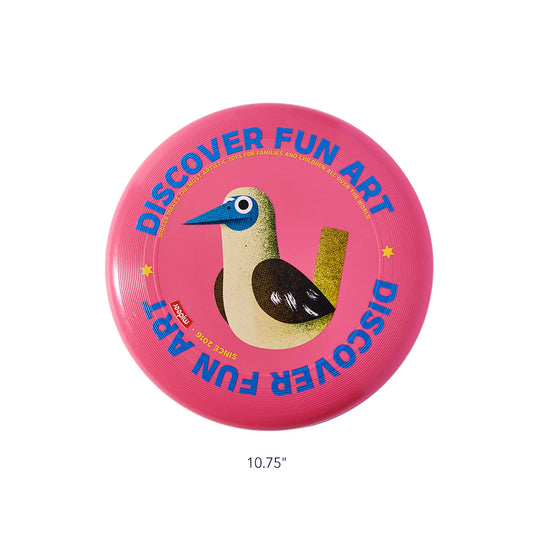 Mideer - Professional Outdoor Flying Disc - pink - footed Booby - age 6+ | ميدير - الصحن الطائر الاحترافي للعب بالهواء الطلق - وردي - العمر 6+