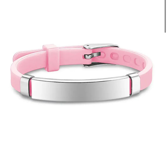 Engraved Children’s ID Wristbands