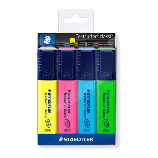 Staedtler Textsurfer classic 364 (4 colours)