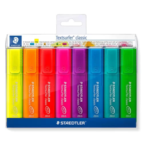 Staedtler Textsurfer classic 364 (8 colours)