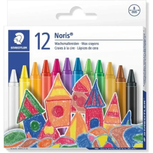 Staedtlers Noris® 220 Wax Crayon, Pack of 12