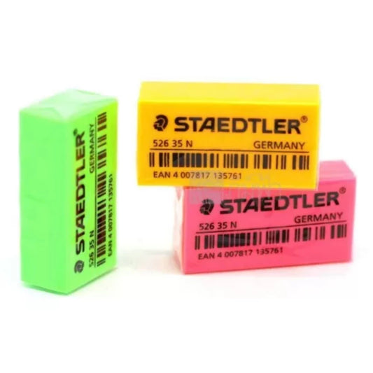 Staedtler Bright Neon Erasers Assorted