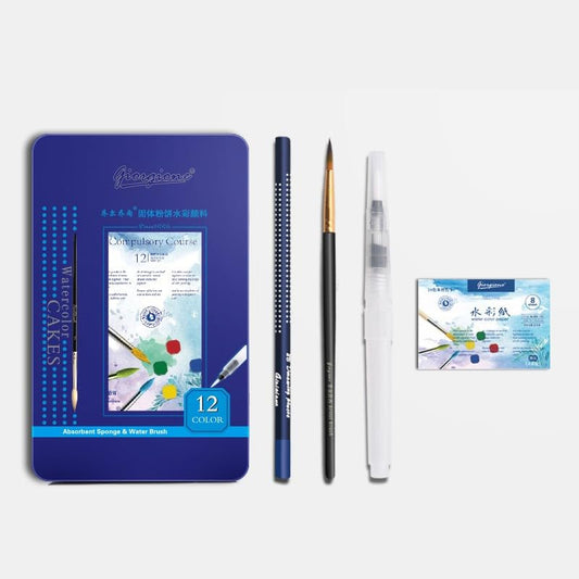 Giorgione® 12 Watercolor Cakes Set