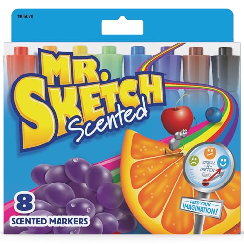 Mr. Sketch® Scented Markers, Assorted Colors, Set Of 8