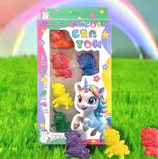 Unicorn Shape Crayons | Keyaan Creations