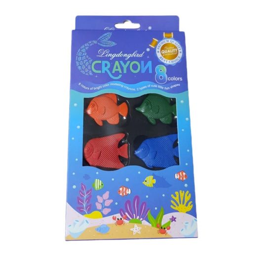 Fish Shape Crayons | Keyaan Creations