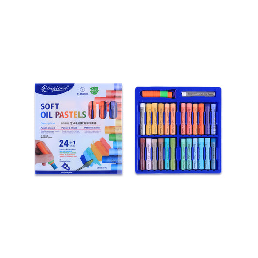 Giorgione New Design High Quality  24 Oil Pastel Series Set for Artists Beginners PET Package