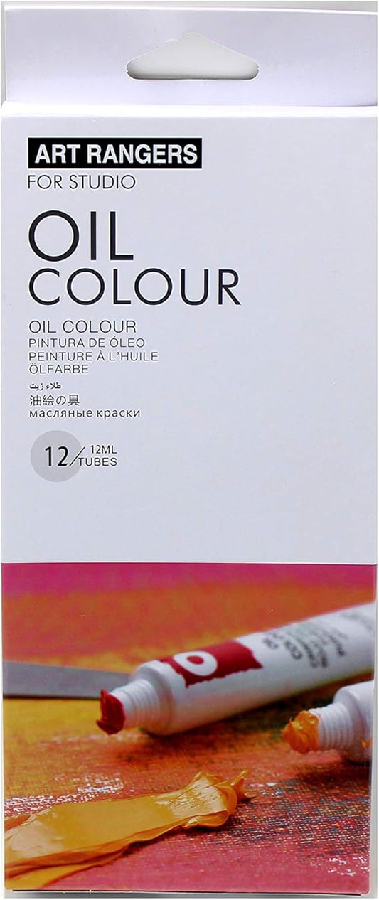 Art Rangers - Oil Color 12ml Tubes 12 Colors