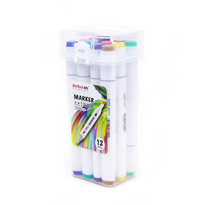 Zuixua Artist Twin Marker Set 12 pcs