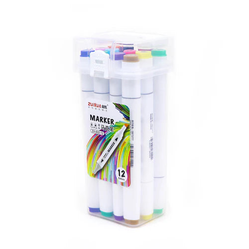 Zuixua Artist Twin Marker Set 12 pcs