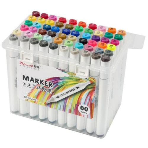 Zuixua Artist Twin Marker Set 60 pcs