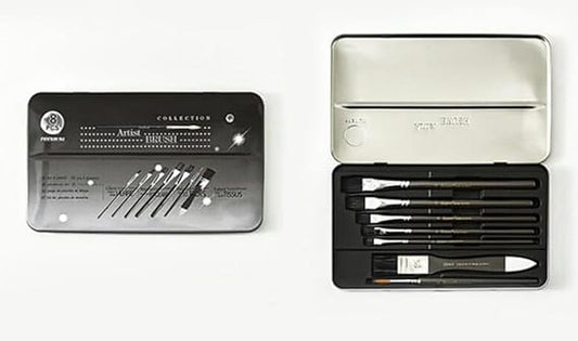 Giorgione Premium 8 PCS Artist Paint Brush