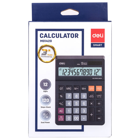 Deli-EM01420 Desktop Calculator